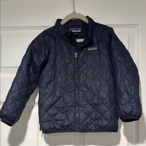 Patagonia Kids Navy Quilted Jacket